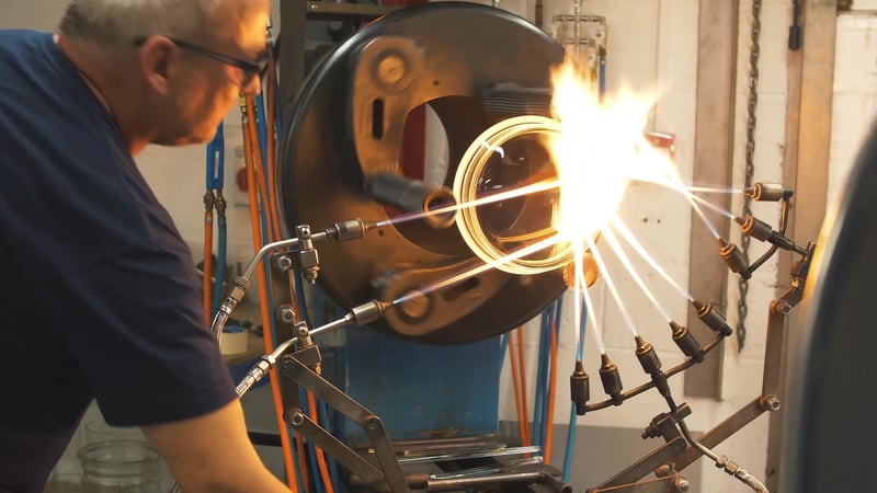 Man working in a factory